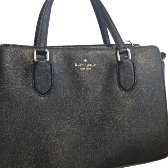 Kate Spade Laurel Way Reese Black Bag-EUC - Picture 3 of 12